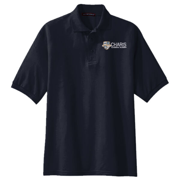 Port Authority Charis Classical Academy Embroidered- - Silk Touch Polo Thumbnail