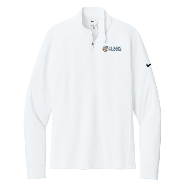 Nike Charis Classical Academy Embroidered- - Essential 1/2 Zip Cover Up Thumbnail