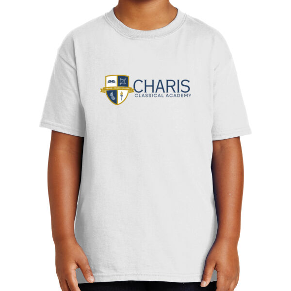 Gildan Charis Classical Academy Printed- - Youth Ultra Cotton ® 100% US Cotton T Shirt Thumbnail