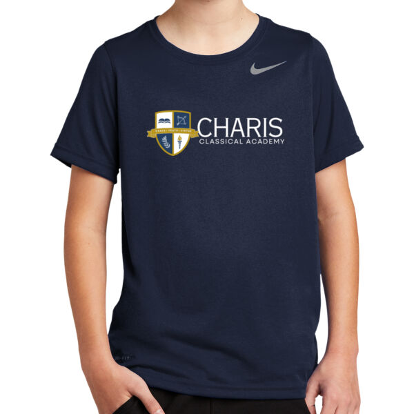 Nike Charis Classical Academy Printed- - Youth Team rLegend Tee Thumbnail