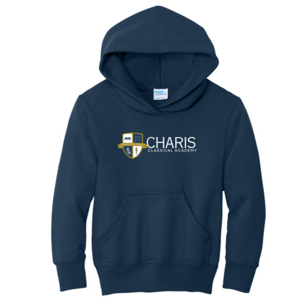 Charis SALE  Port & Co Youth Pullover Hoodie Printed Thumbnail