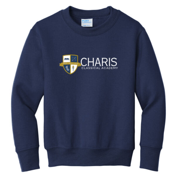 Charis Port & Co Youth Crewneck Printed Thumbnail